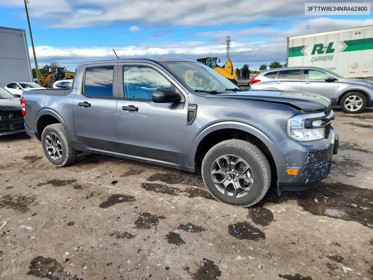 FORD MAVERICK 2022, VIN 3FTTW8E34NRA62800