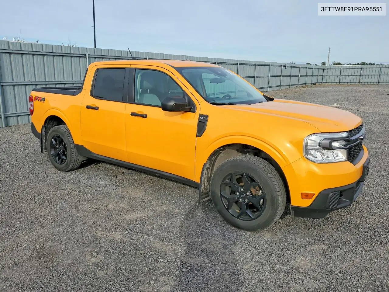 2023 FORD MAVERICK VIN 3FTTW8F91PRA95551 — фото 4