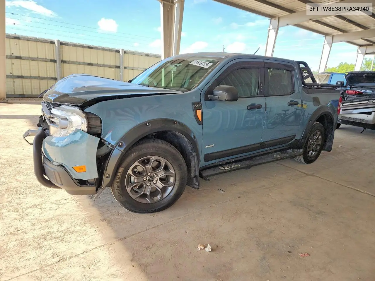 FORD MAVERICK 2023, VIN 3FTTW8E38PRA34940