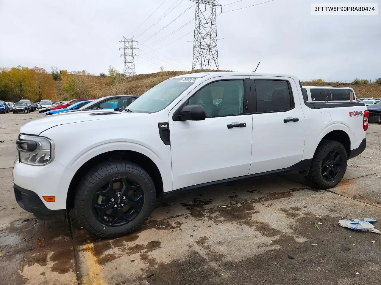 FORD MAVERICK 2023, VIN 3FTTW8F90PRA80474