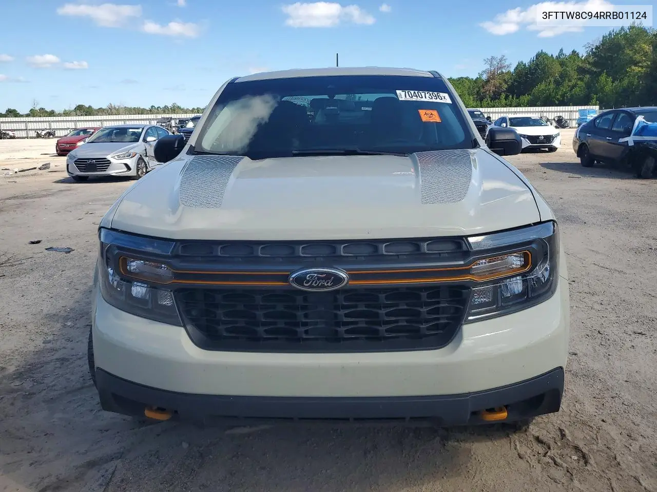 2024 FORD MAVERICK VIN 3FTTW8C94RRB01124 — фото 5