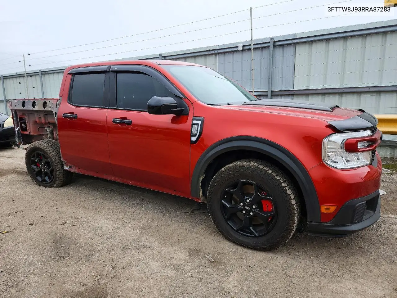 2024 FORD MAVERICK VIN 3FTTW8J93RRA87283 — фото 4