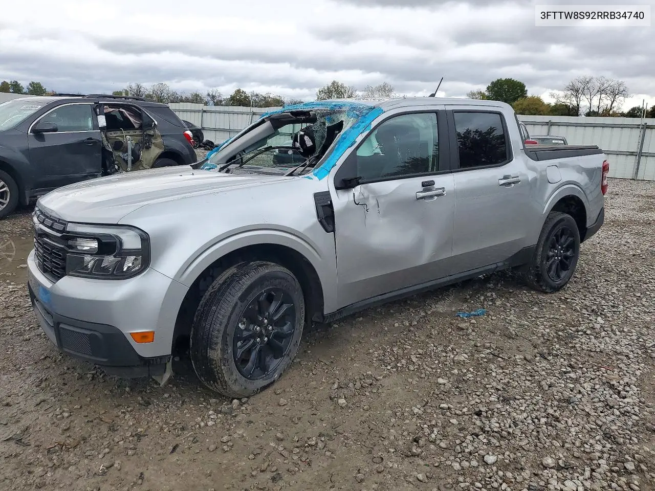 FORD MAVERICK 2024, VIN 3FTTW8S92RRB34740