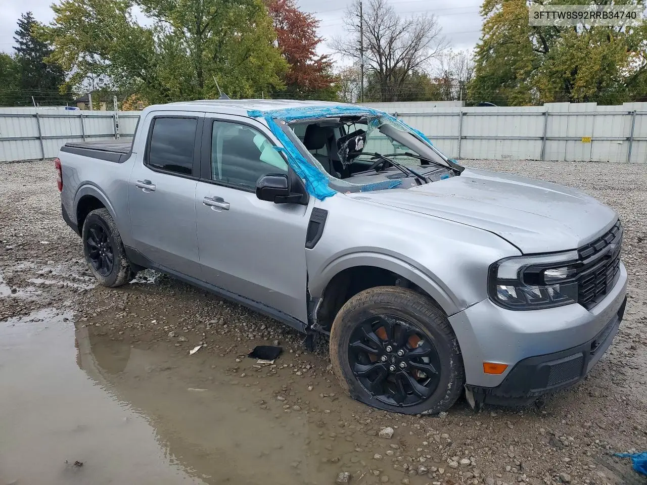 2024 FORD MAVERICK VIN 3FTTW8S92RRB34740 — фото 4
