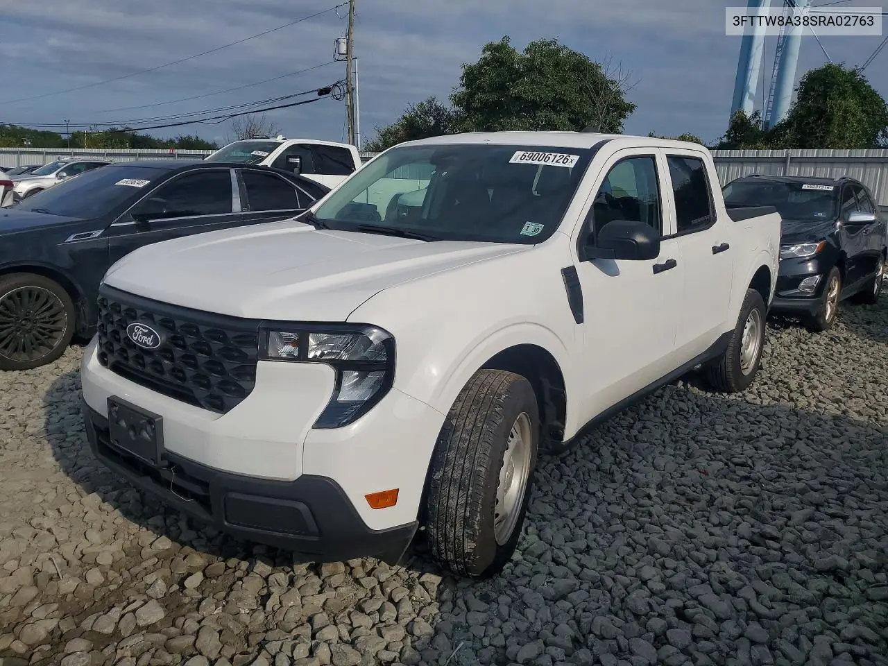 FORD MAVERICK 2025, VIN 3FTTW8A38SRA02763