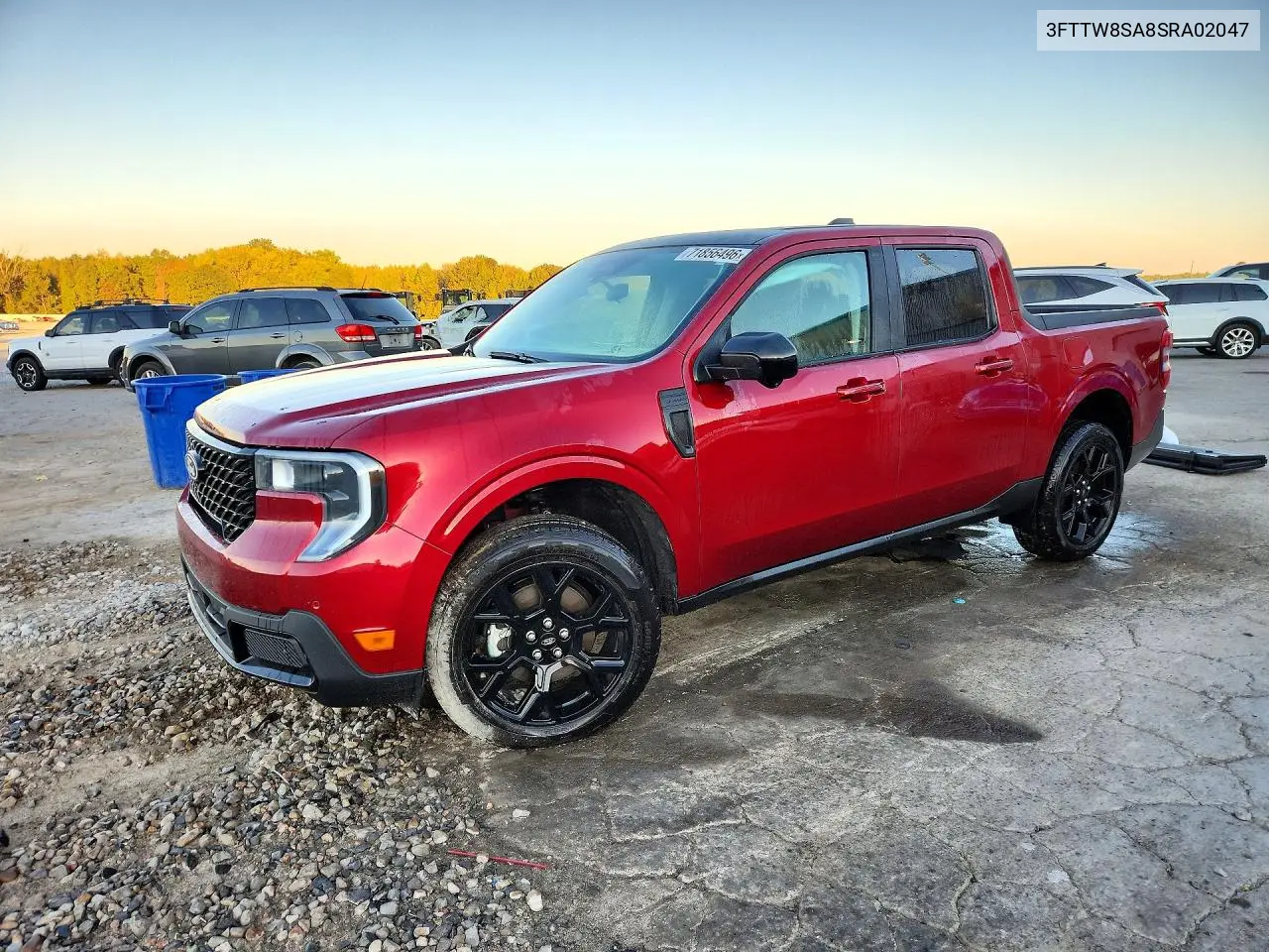 FORD MAVERICK 2025, VIN 3FTTW8SA8SRA02047