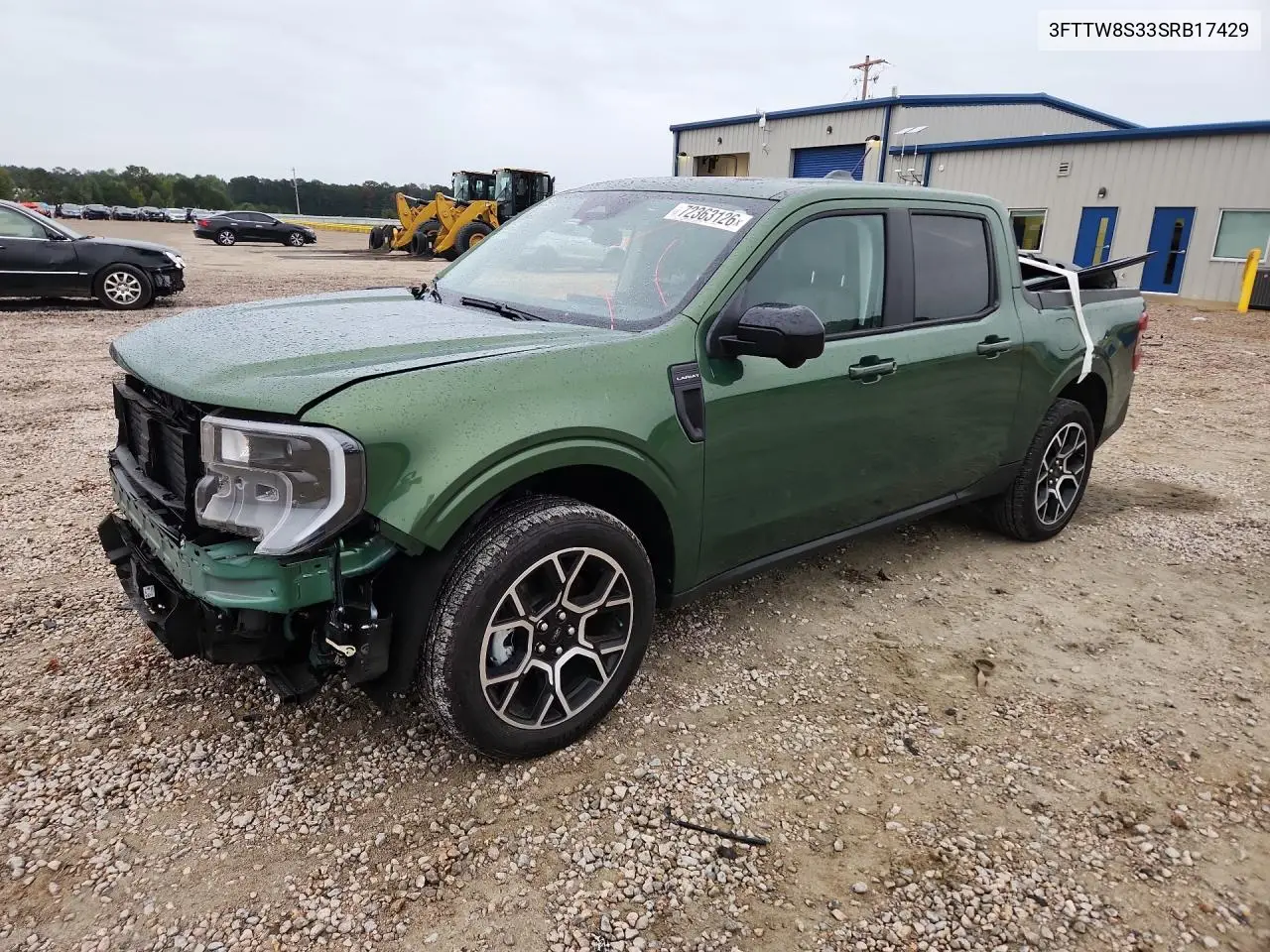 FORD MAVERICK 2025, VIN 3FTTW8S33SRB17429