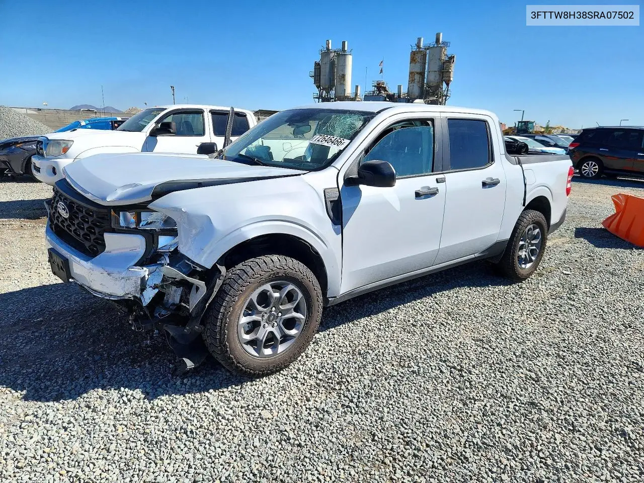 FORD MAVERICK 2025, VIN 3FTTW8H38SRA07502
