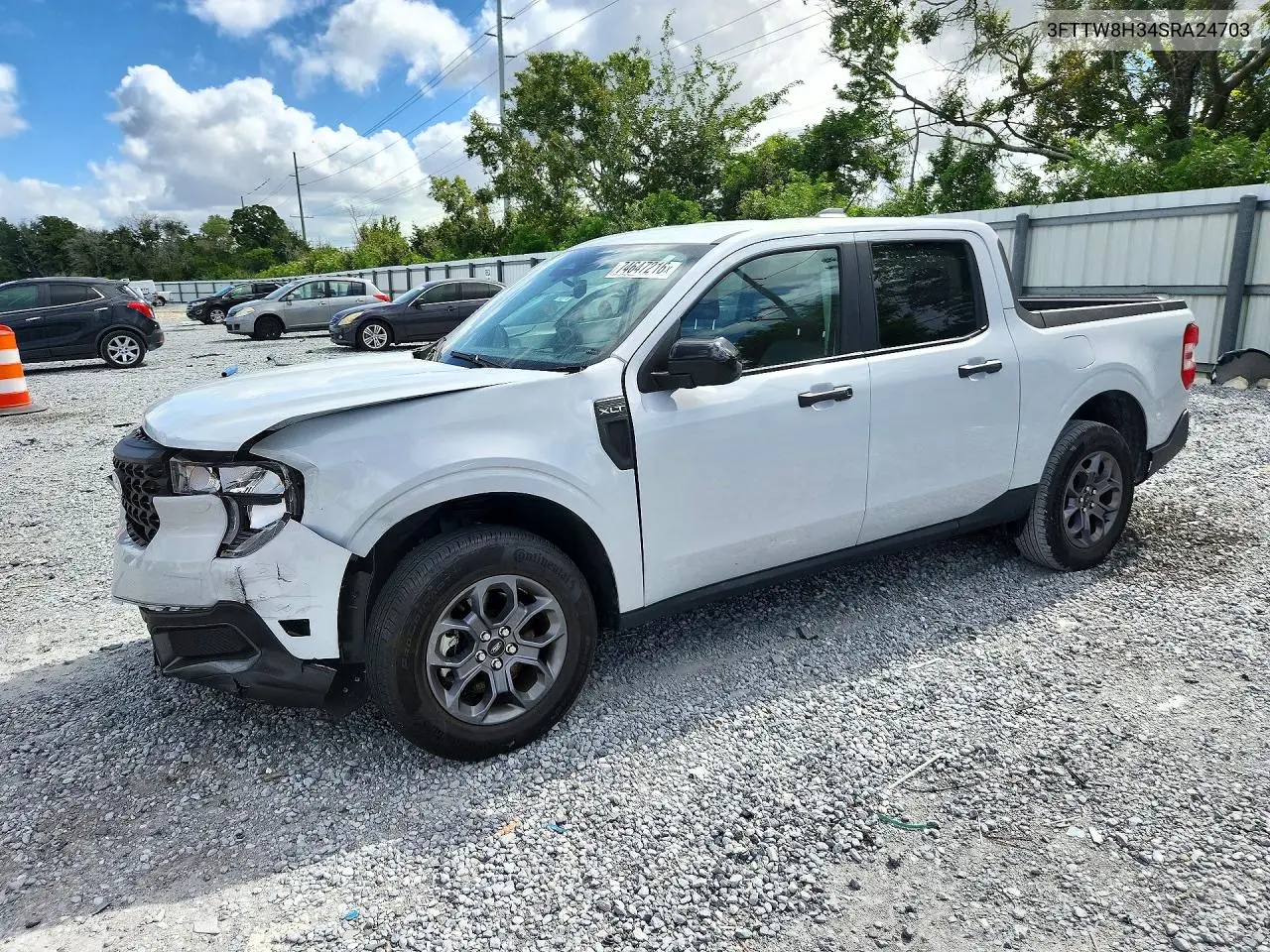 FORD MAVERICK 2025, VIN 3FTTW8H34SRA24703