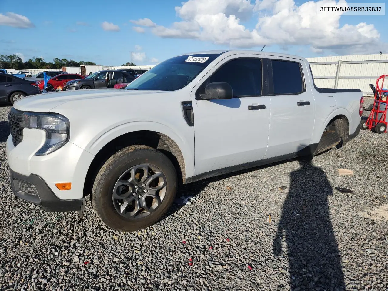 FORD MAVERICK 2025, VIN 3FTTW8JA8SRB39832