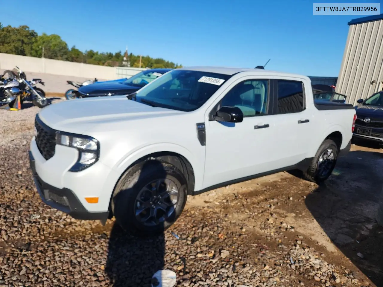 FORD MAVERICK 2026, VIN 3FTTW8JA7TRB29956