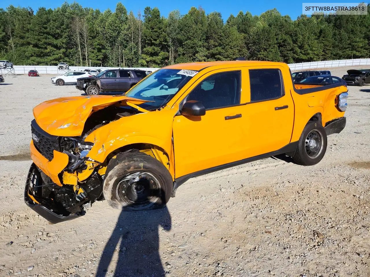 FORD MAVERICK 2026, VIN 3FTTW8BA5TRA38618
