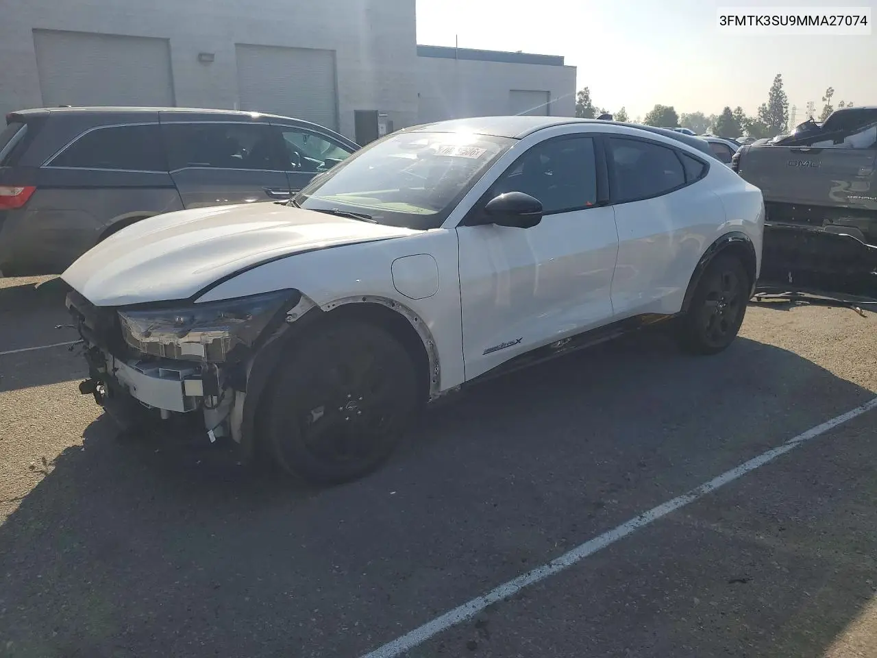 FORD MUSTANG MACH-E 2021, VIN 3FMTK3SU9MMA27074