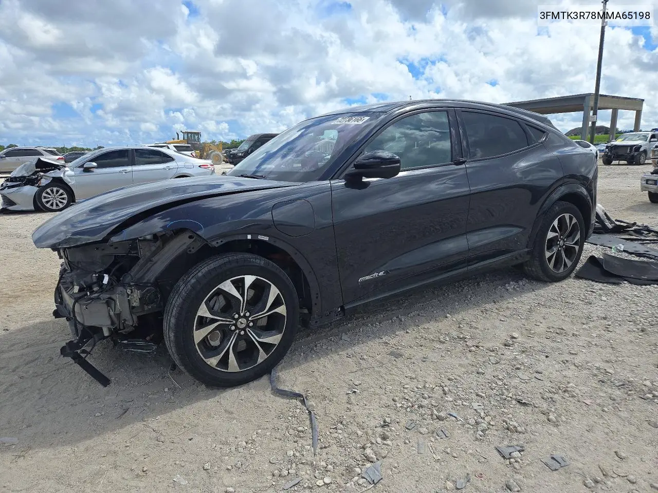 FORD MUSTANG MACH-E 2021, VIN 3FMTK3R78MMA65198