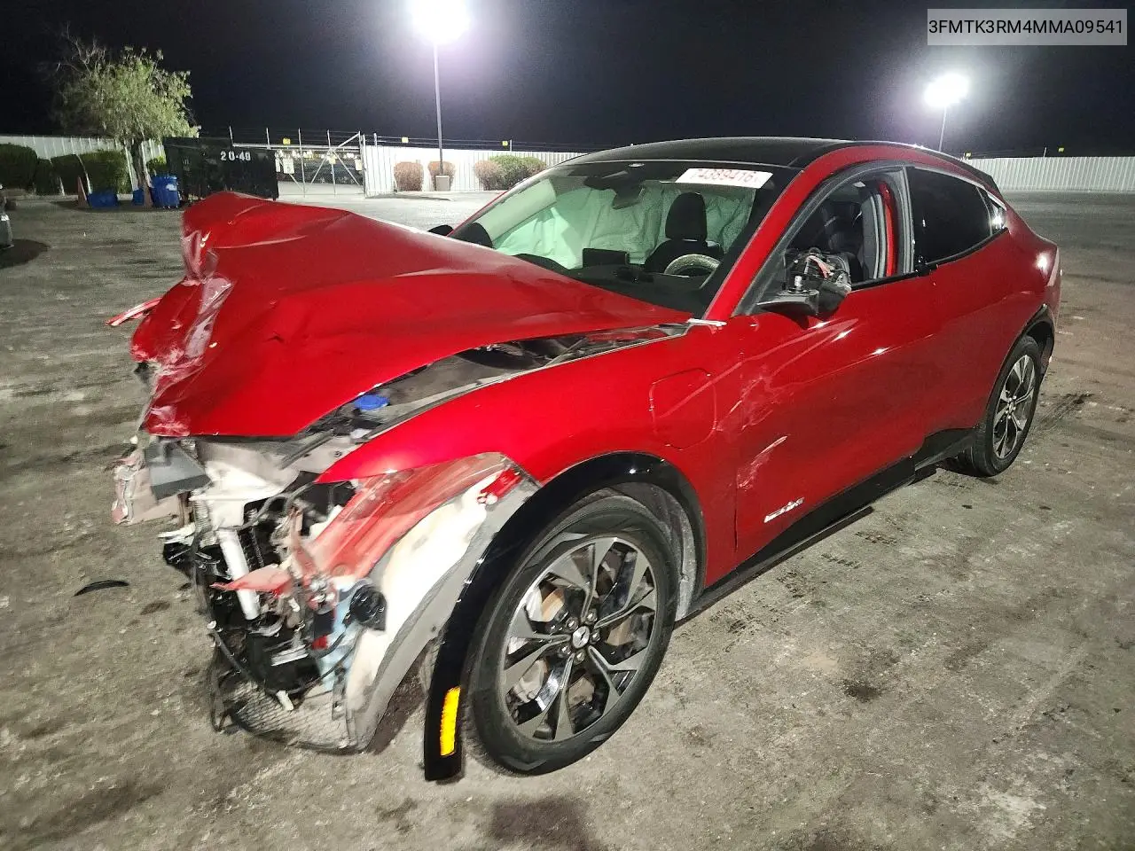 FORD MUSTANG MACH-E 2021, VIN 3FMTK3RM4MMA09541