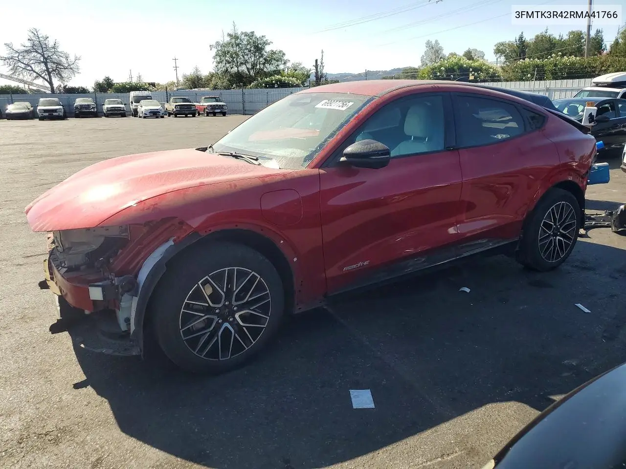 FORD MUSTANG MACH-E 2024, VIN 3FMTK3R42RMA41766