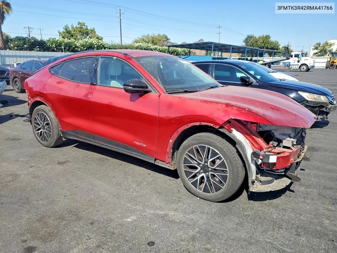 2024 FORD MUSTANG MACH-E VIN 3FMTK3R42RMA41766 — фото 4