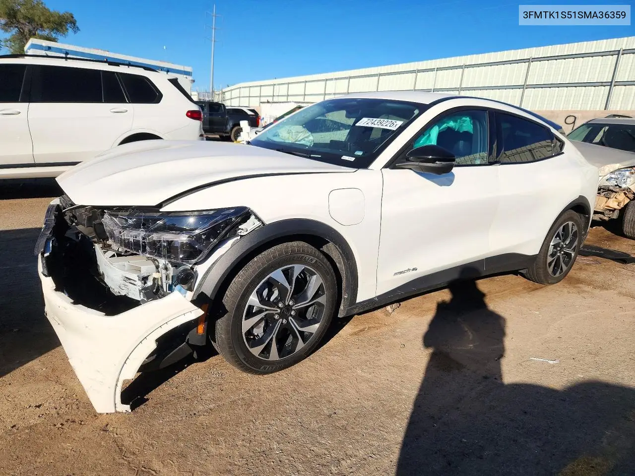 FORD MUSTANG MACH-E 2025, VIN 3FMTK1S51SMA36359