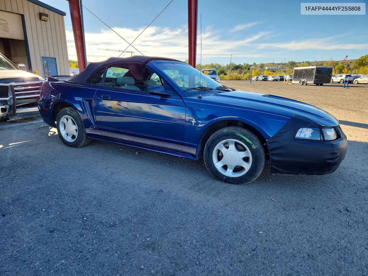 2000 FORD MUSTANG VIN 1FAFP4444YF255808 — фото 4