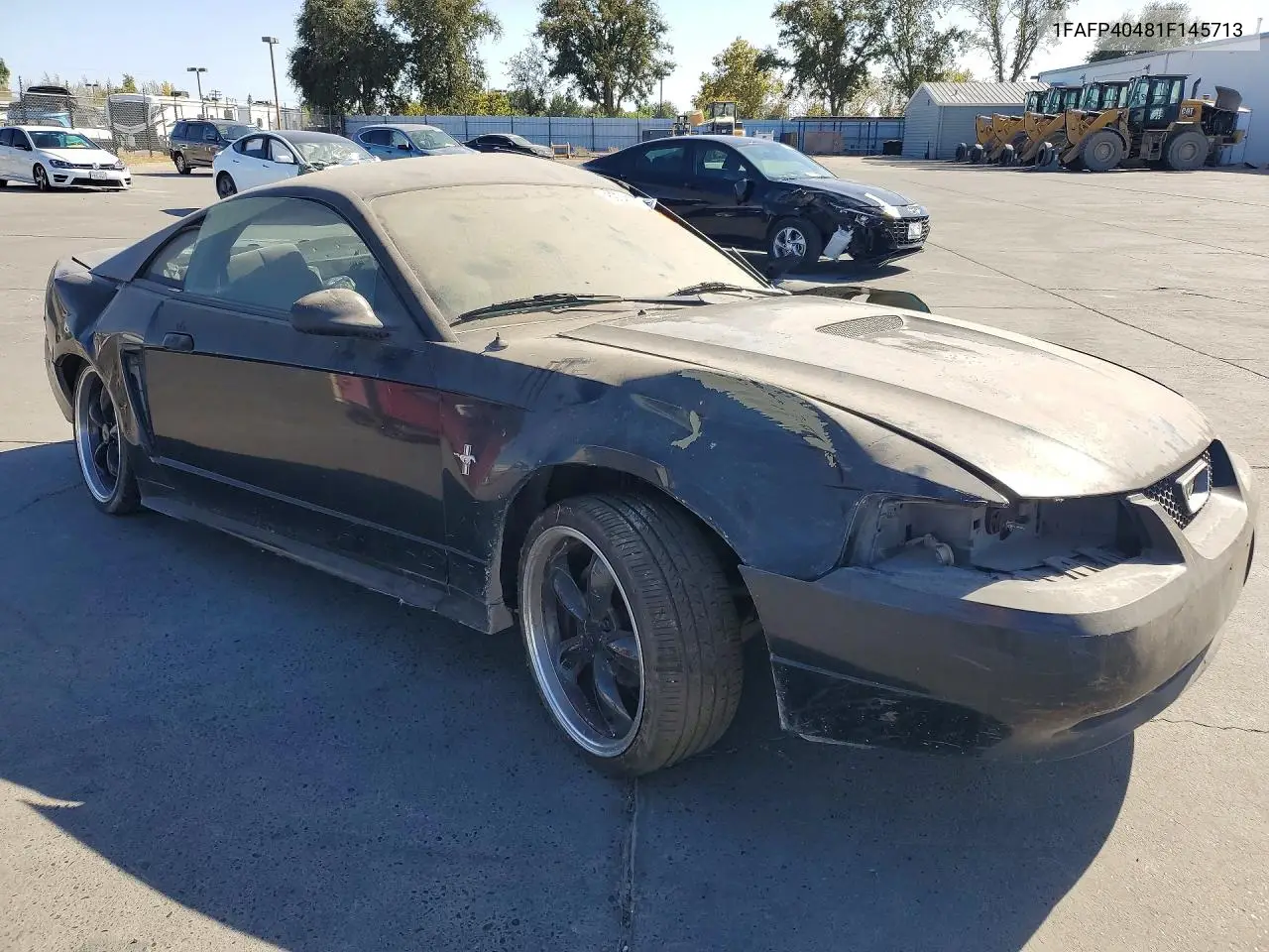 2001 FORD MUSTANG VIN 1FAFP40481F145713 — фото 4