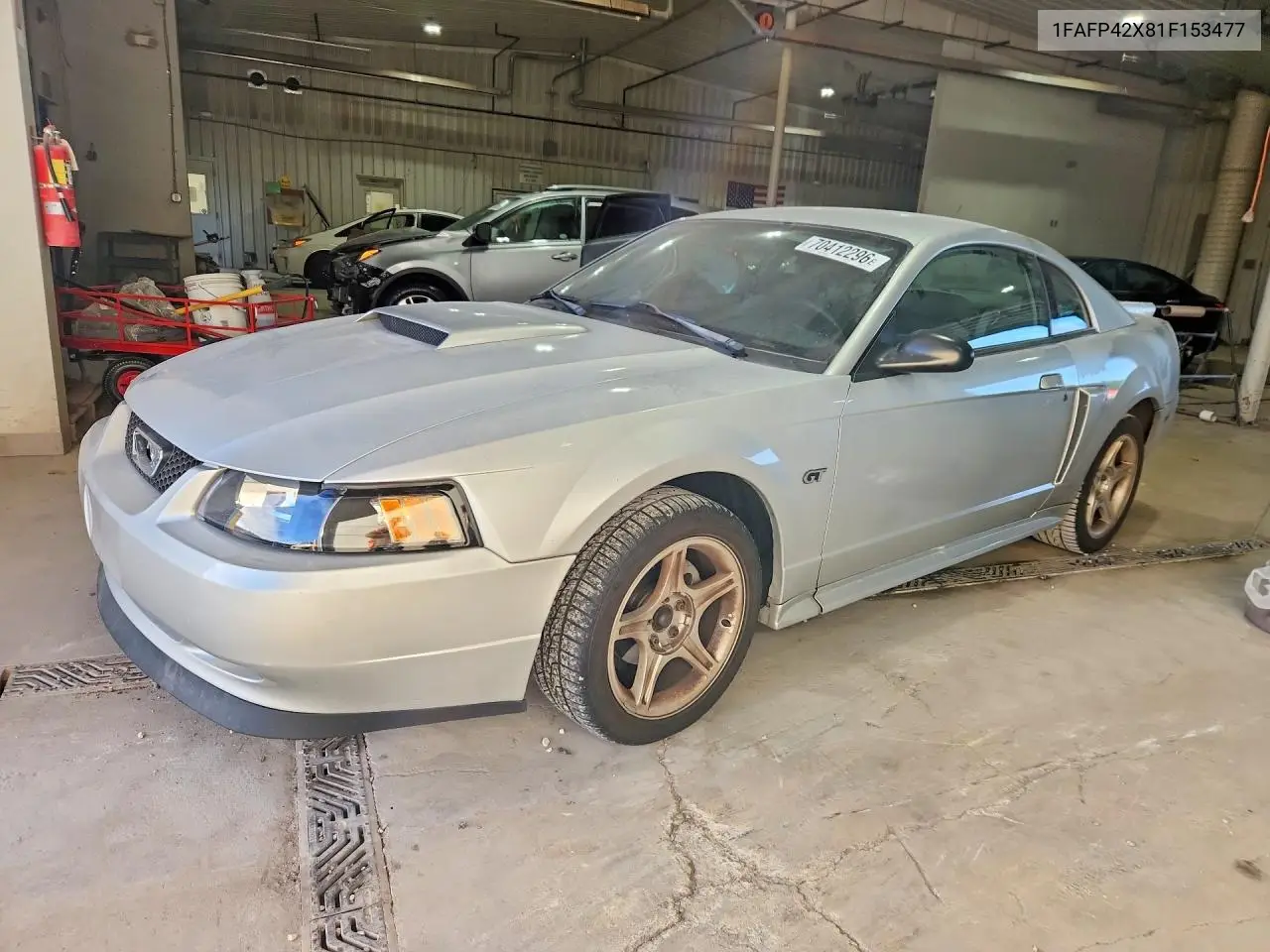 FORD MUSTANG 2001, VIN 1FAFP42X81F153477