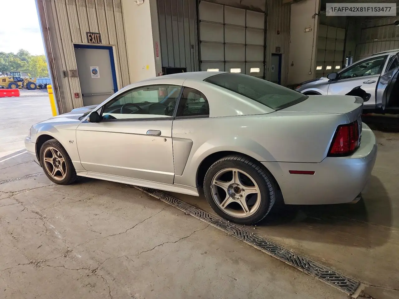 2001 FORD MUSTANG VIN 1FAFP42X81F153477 — фото 2
