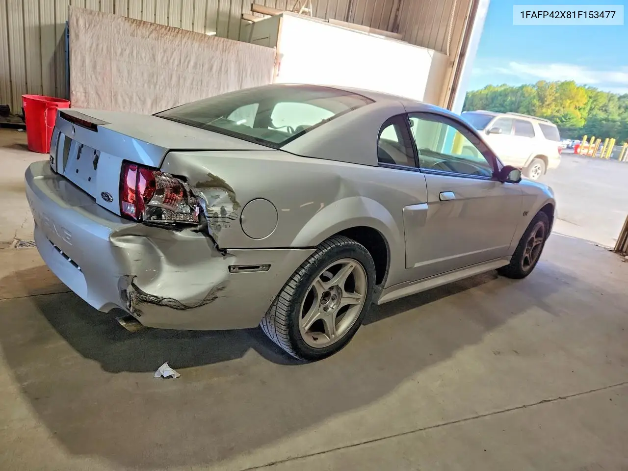 2001 FORD MUSTANG VIN 1FAFP42X81F153477 — фото 3