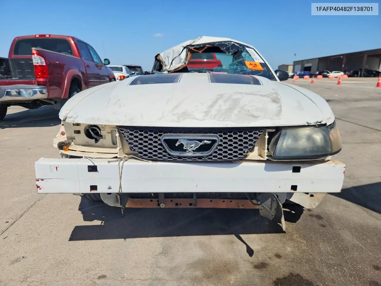 2002 FORD MUSTANG VIN 1FAFP40482F138701 — фото 5