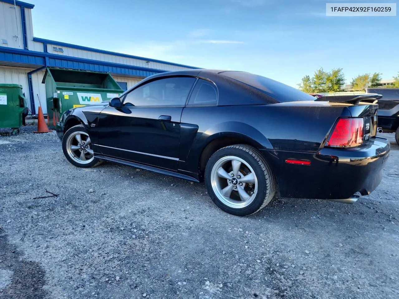 2002 FORD MUSTANG VIN 1FAFP42X92F160259 — фото 2