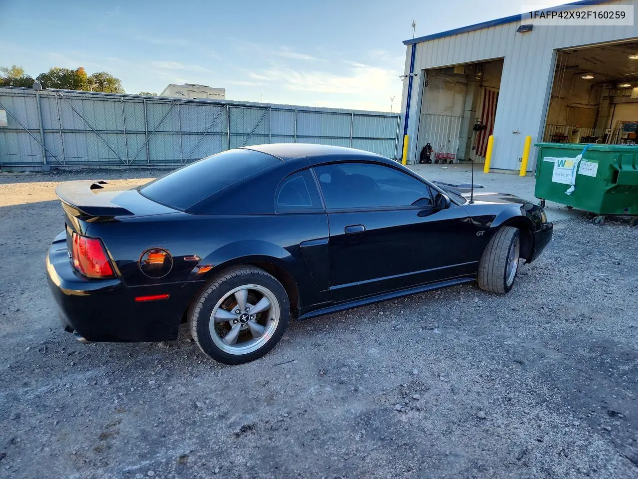2002 FORD MUSTANG VIN 1FAFP42X92F160259 — фото 3