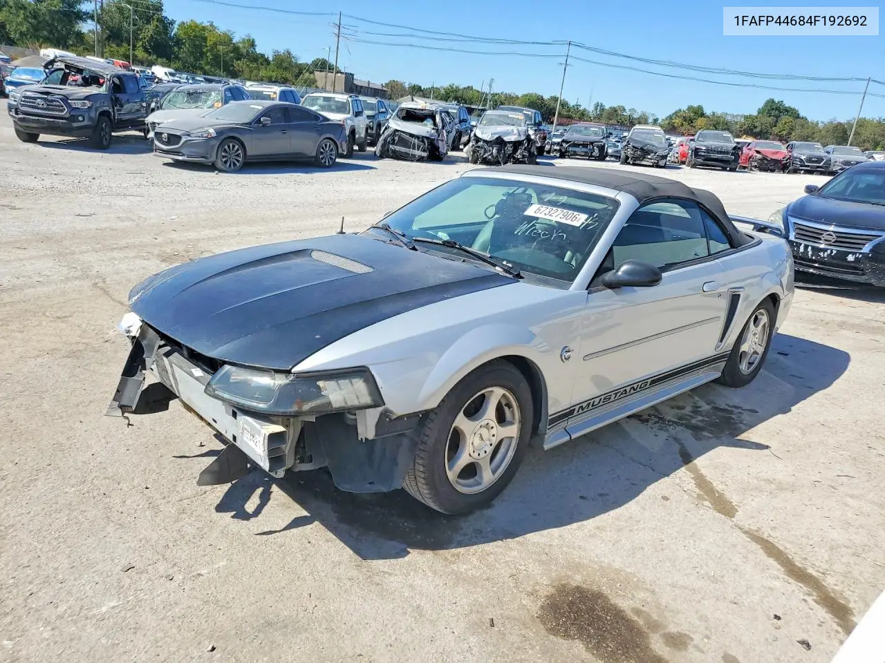 FORD MUSTANG 2004, VIN 1FAFP44684F192692