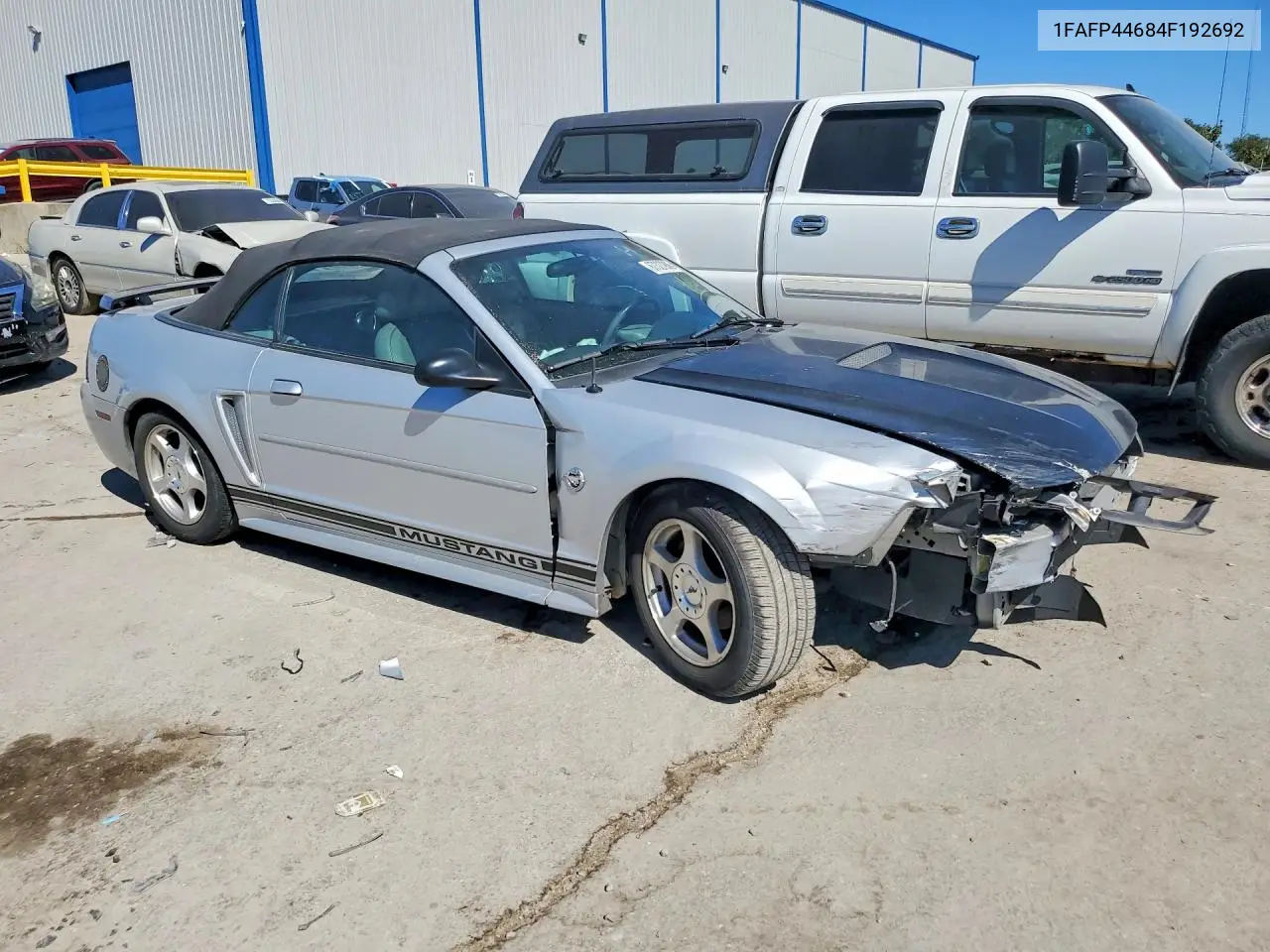 2004 FORD MUSTANG VIN 1FAFP44684F192692 — фото 4
