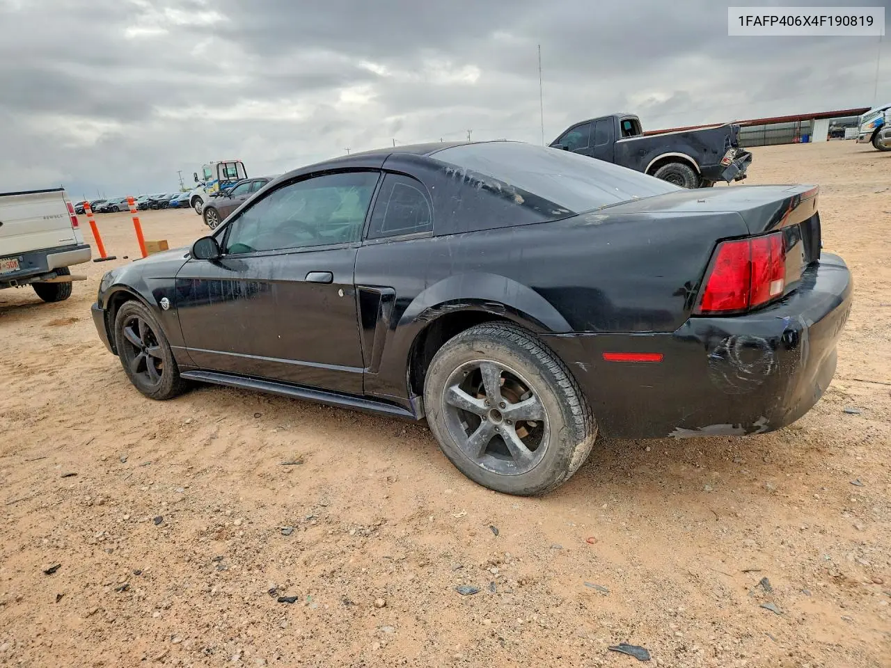2004 FORD MUSTANG VIN 1FAFP406X4F190819 — фото 2