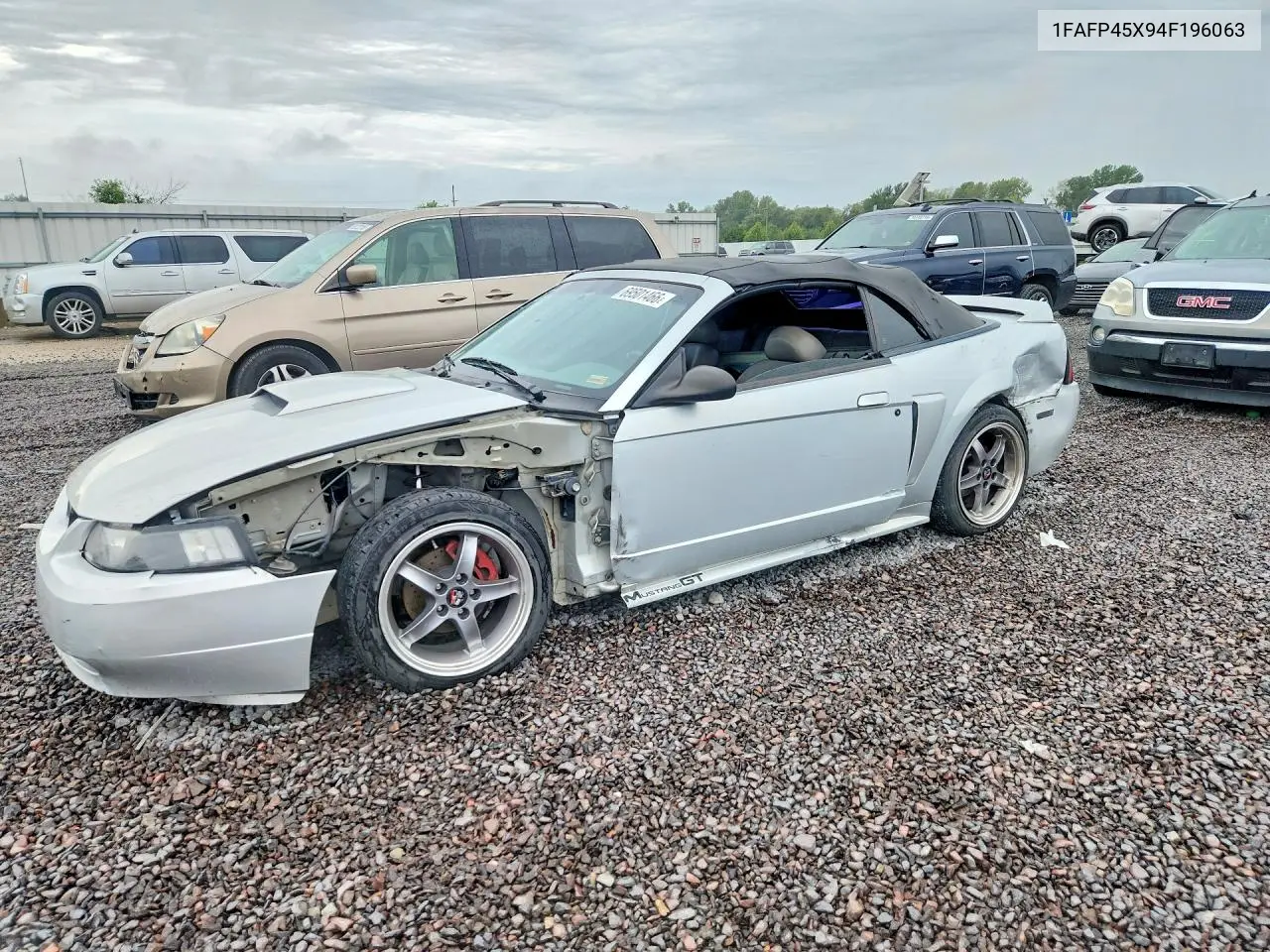 FORD MUSTANG 2004, VIN 1FAFP45X94F196063