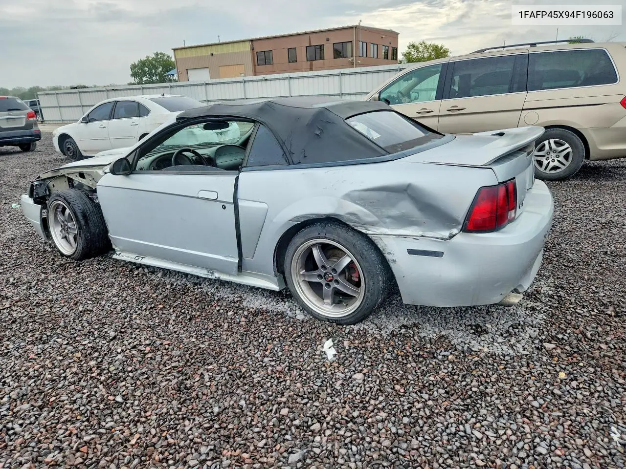 2004 FORD MUSTANG VIN 1FAFP45X94F196063 — фото 2