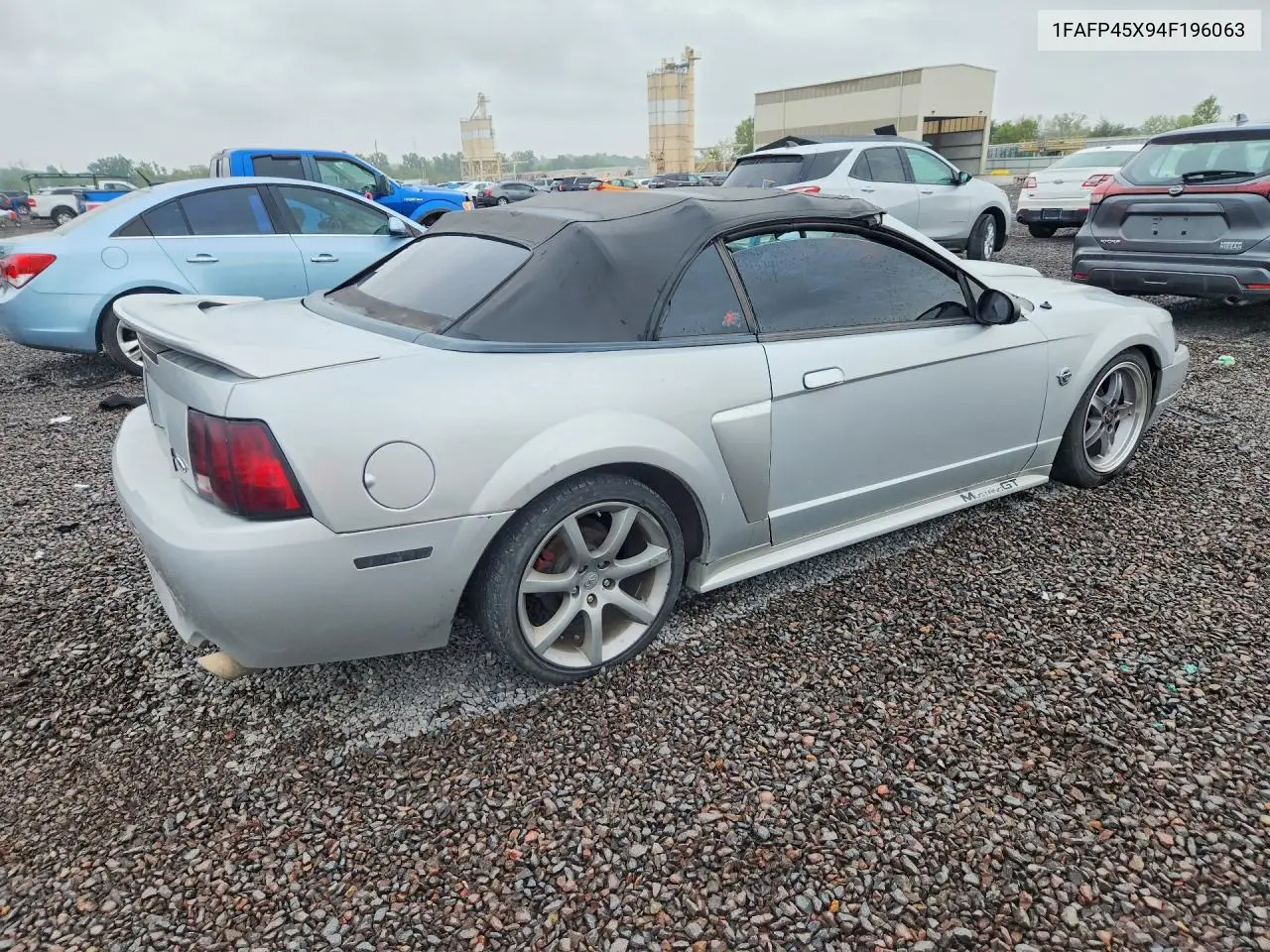 2004 FORD MUSTANG VIN 1FAFP45X94F196063 — фото 3