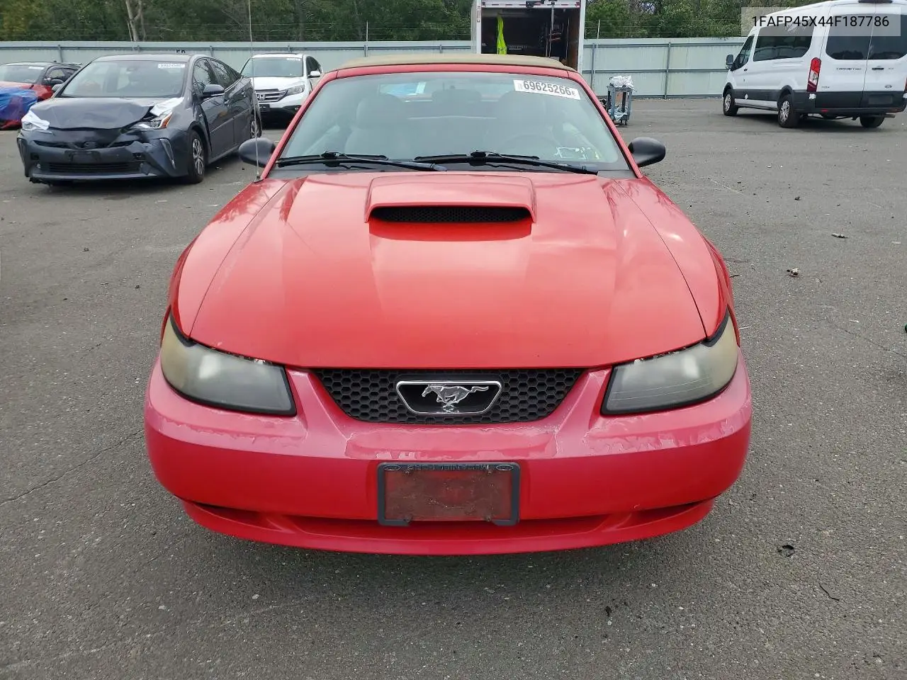 2004 FORD MUSTANG VIN 1FAFP45X44F187786 — фото 5