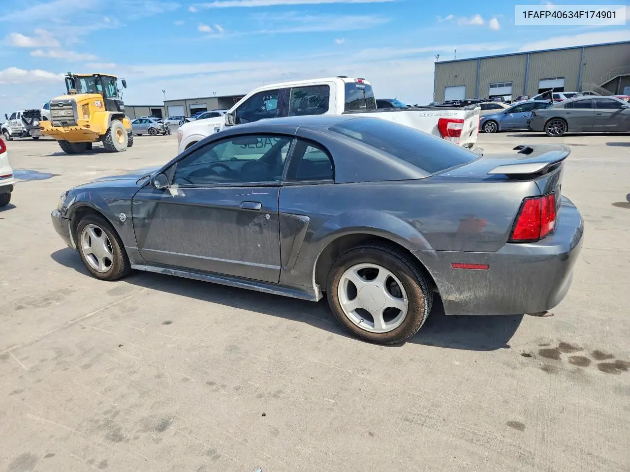 2004 FORD MUSTANG VIN 1FAFP40634F174901 — фото 2