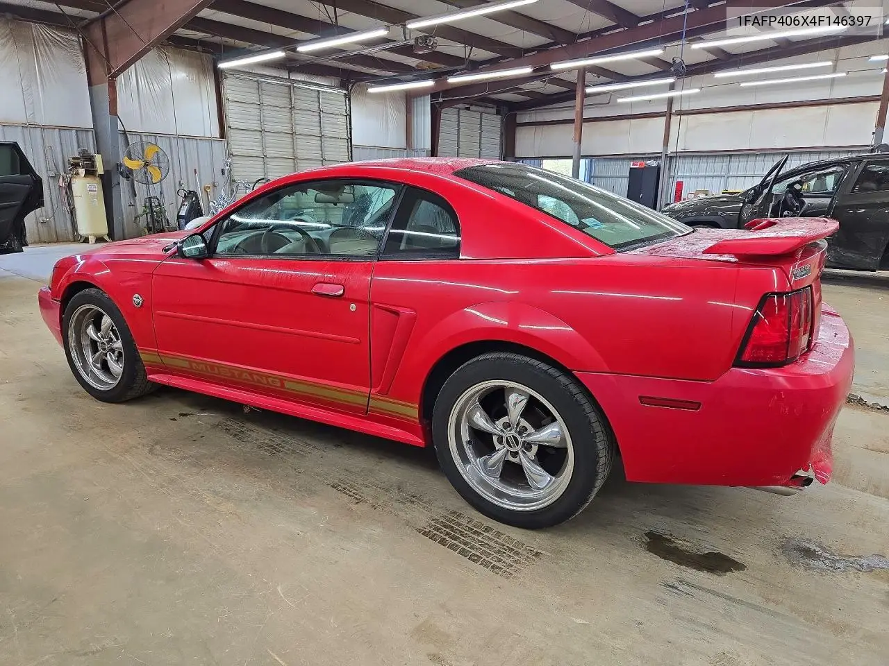 2004 FORD MUSTANG VIN 1FAFP406X4F146397 — фото 2