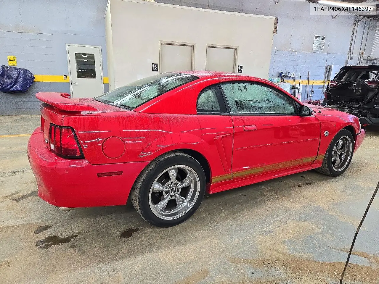 2004 FORD MUSTANG VIN 1FAFP406X4F146397 — фото 3