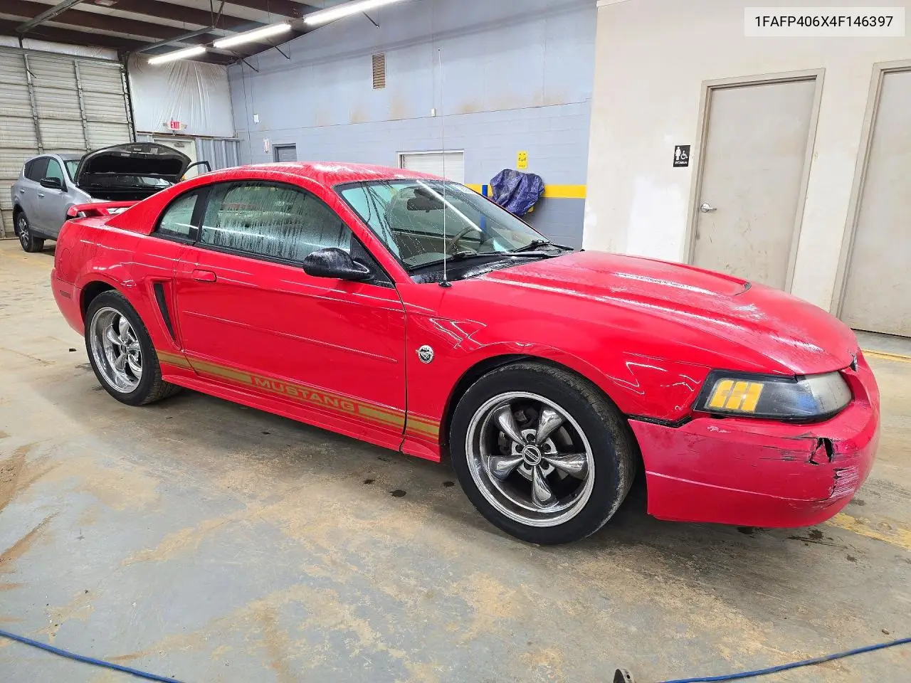2004 FORD MUSTANG VIN 1FAFP406X4F146397 — фото 4