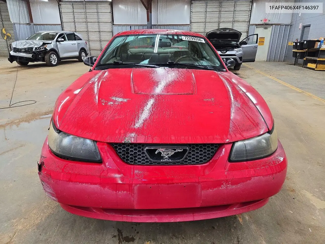 2004 FORD MUSTANG VIN 1FAFP406X4F146397 — фото 5