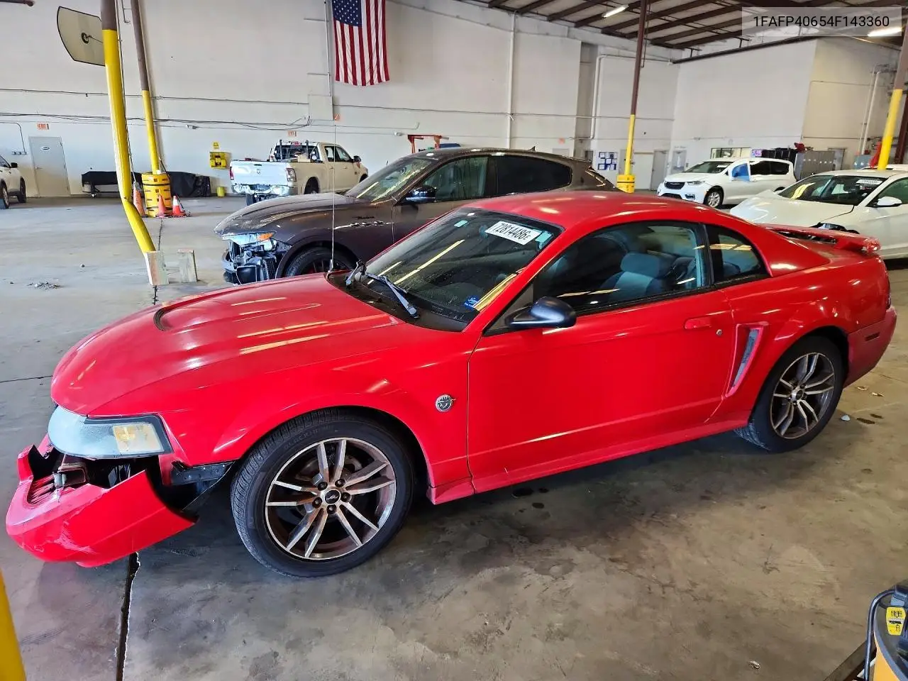 FORD MUSTANG 2004, VIN 1FAFP40654F143360