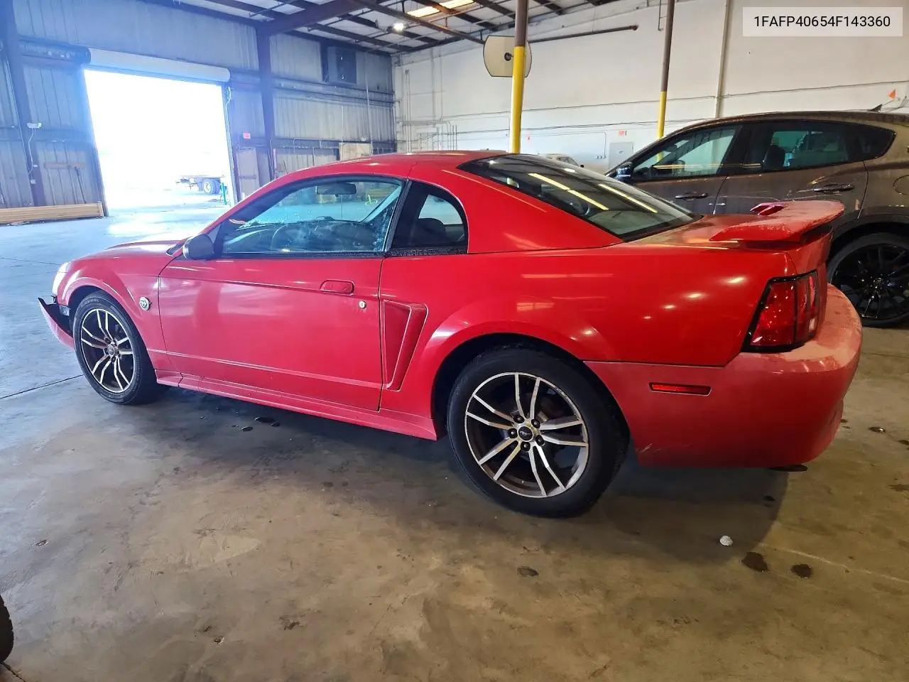2004 FORD MUSTANG VIN 1FAFP40654F143360 — фото 2