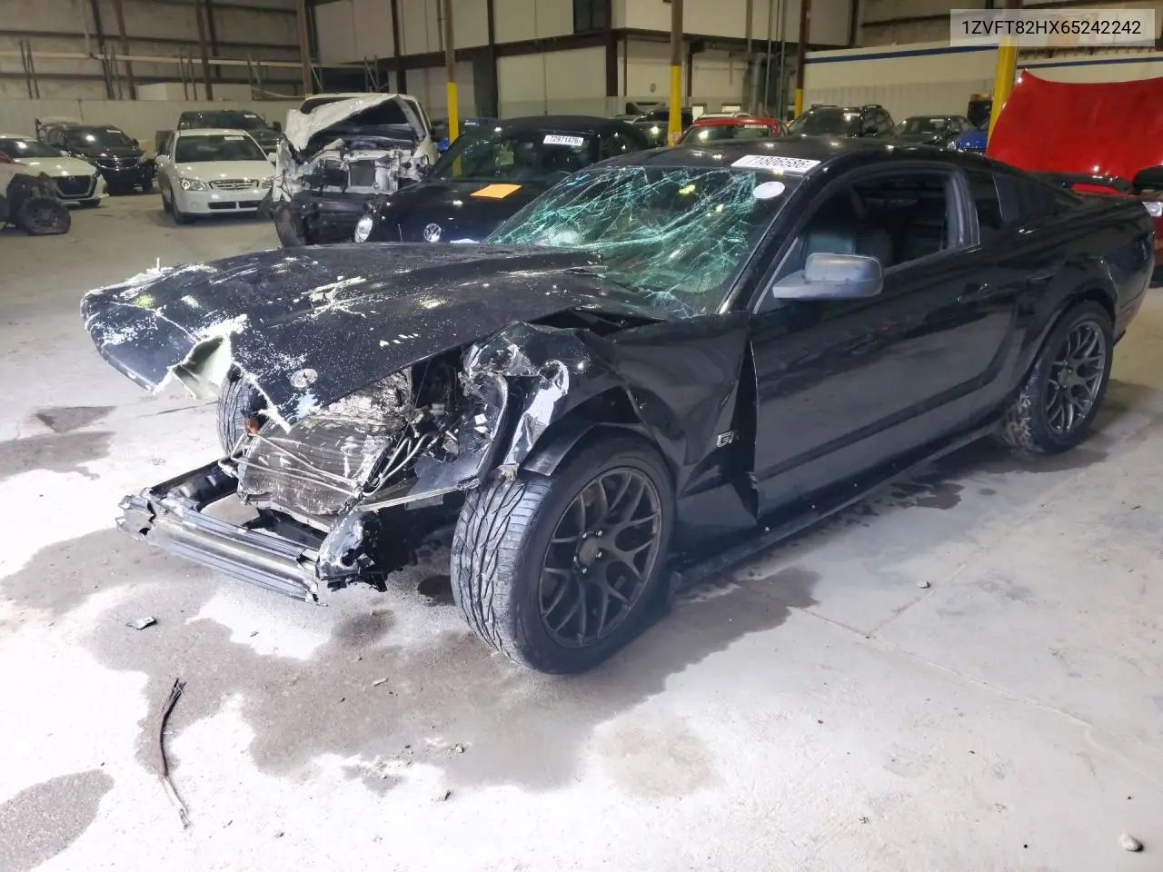 FORD MUSTANG 2006, VIN 1ZVFT82HX65242242
