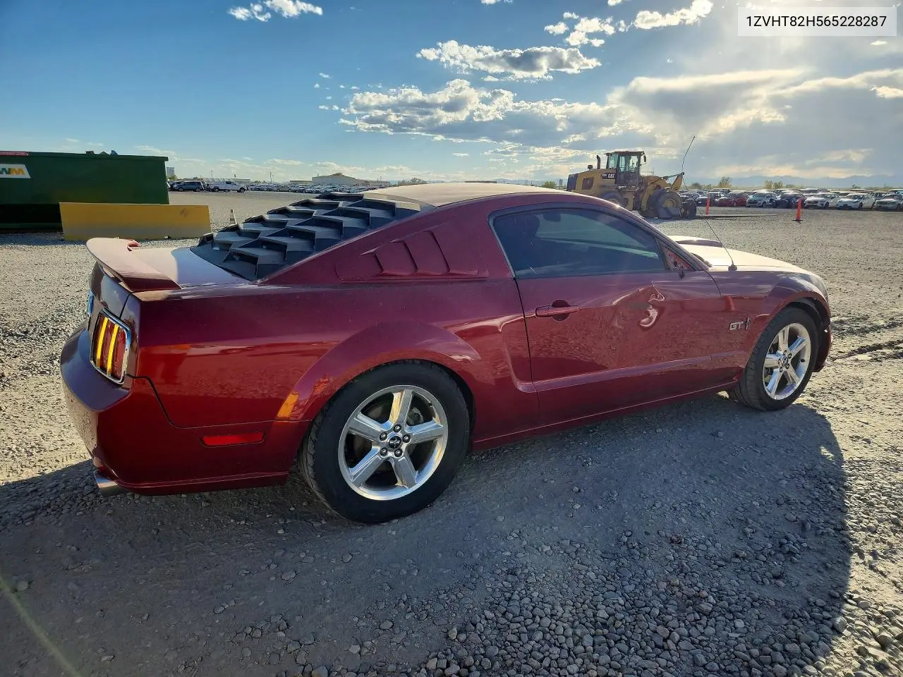 2006 FORD MUSTANG VIN 1ZVHT82H565228287 — фото 3