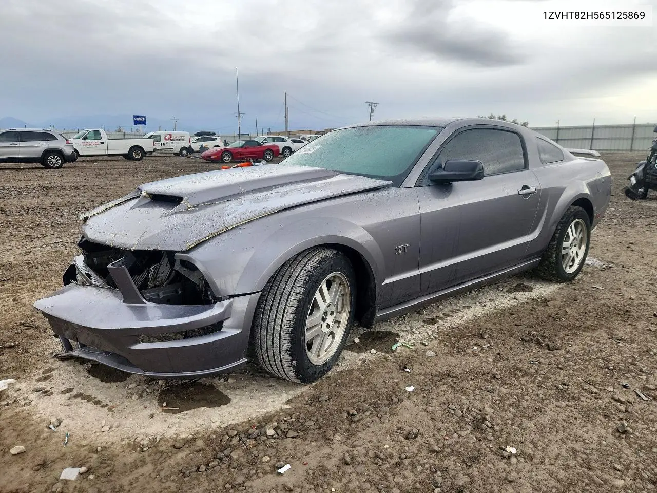 FORD MUSTANG 2006, VIN 1ZVHT82H565125869