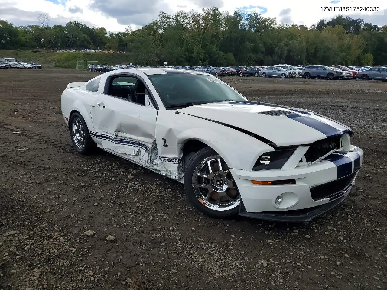 2007 FORD MUSTANG VIN 1ZVHT88S175240330 — фото 4