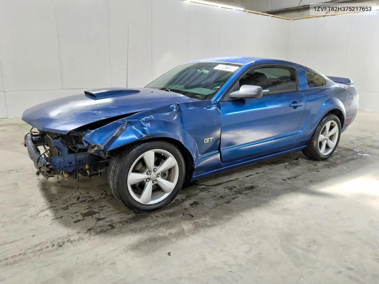FORD MUSTANG 2007, VIN 1ZVFT82H375217653