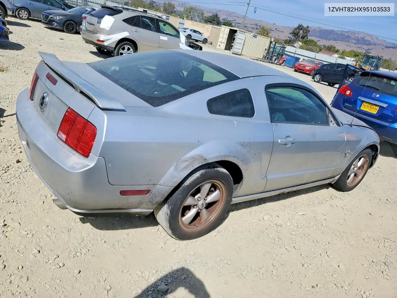 2009 FORD MUSTANG VIN 1ZVHT82HX95103533 — фото 3